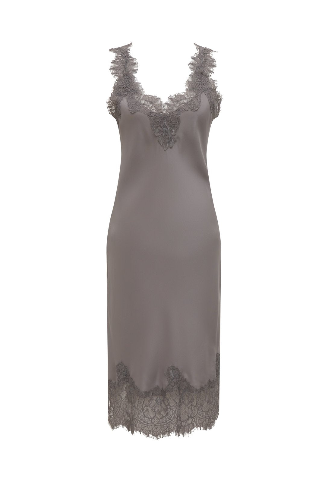 Megan Coco Dress Platinum Grey Platinum Grey / S Megan Coco Dress Platinum Grey Platinum Grey / S