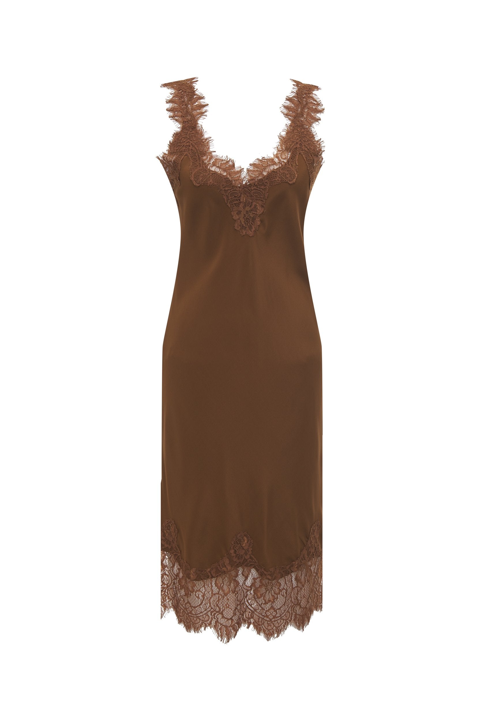 Megan Coco Dress Bronze Bronze / M