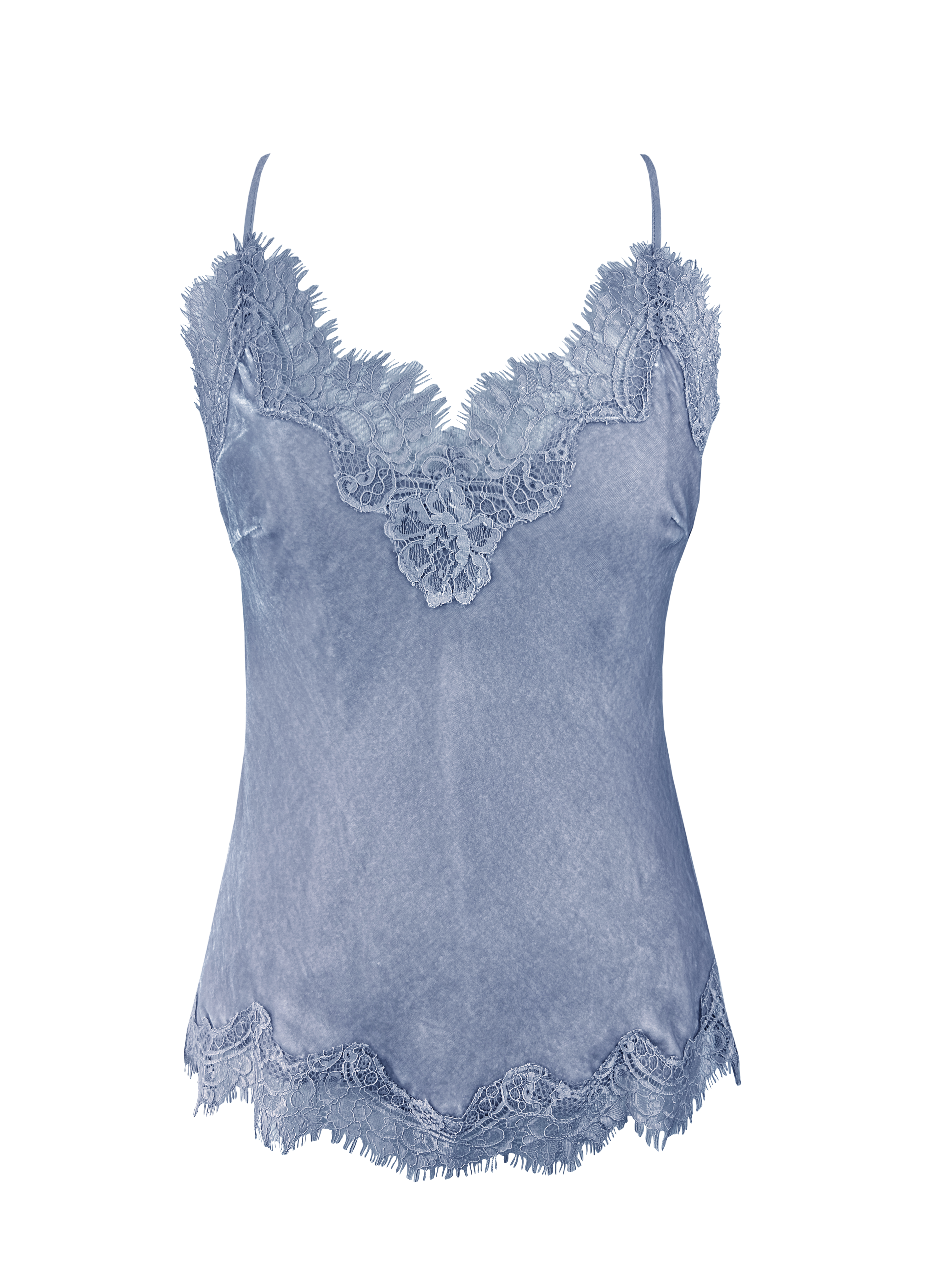 Velvet Coco Bias Cami Ash Blue – Gold Hawk Clothing