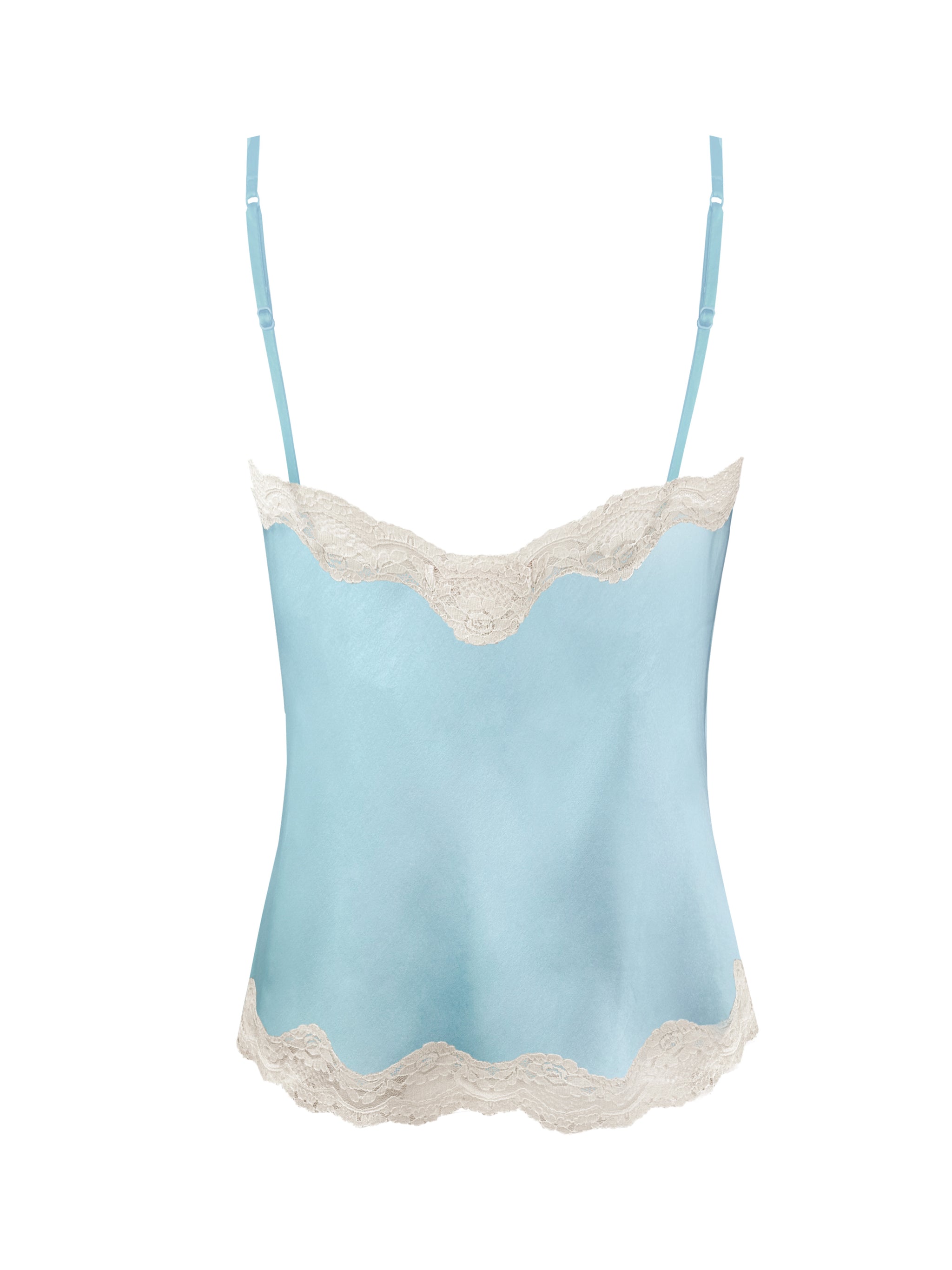 Pearl Lace Two Tone Cami - Dream Blue – Gold Hawk Clothing