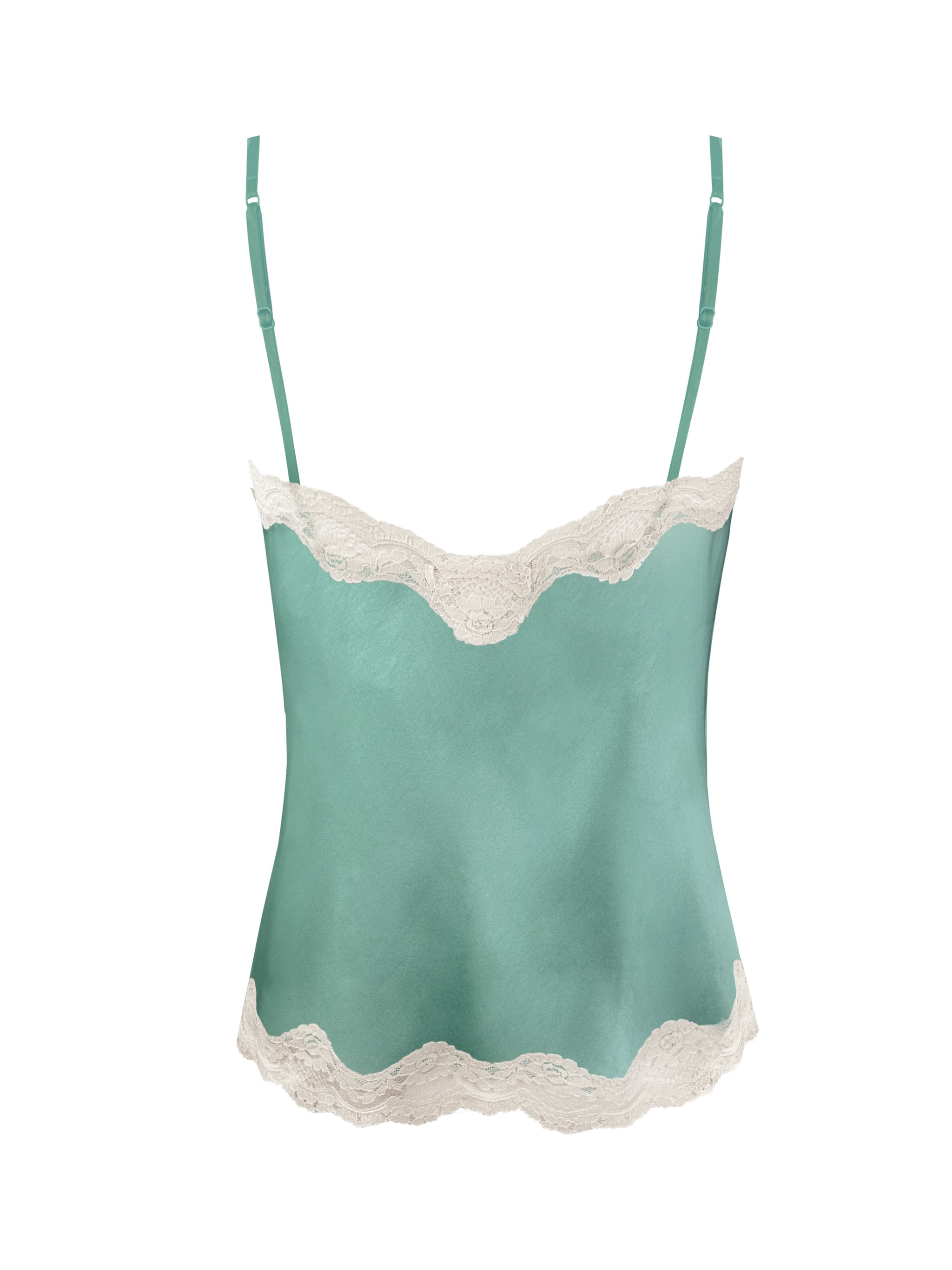 Pearl Lace Two Tone Cami - Lagoon – Gold Hawk Clothing