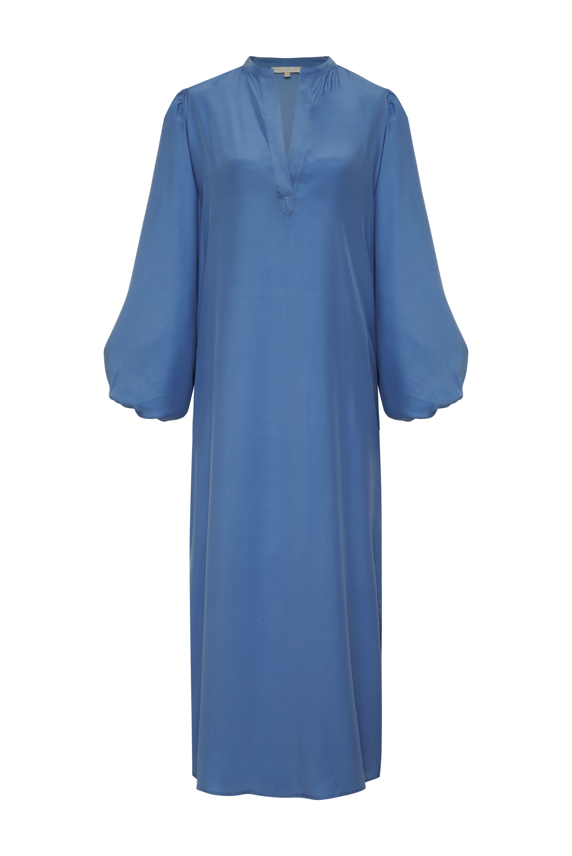 Isabela Sleeve Long Dress Mediterranean Blue Isabela Sleeve Long Dress Mediterranean Blue