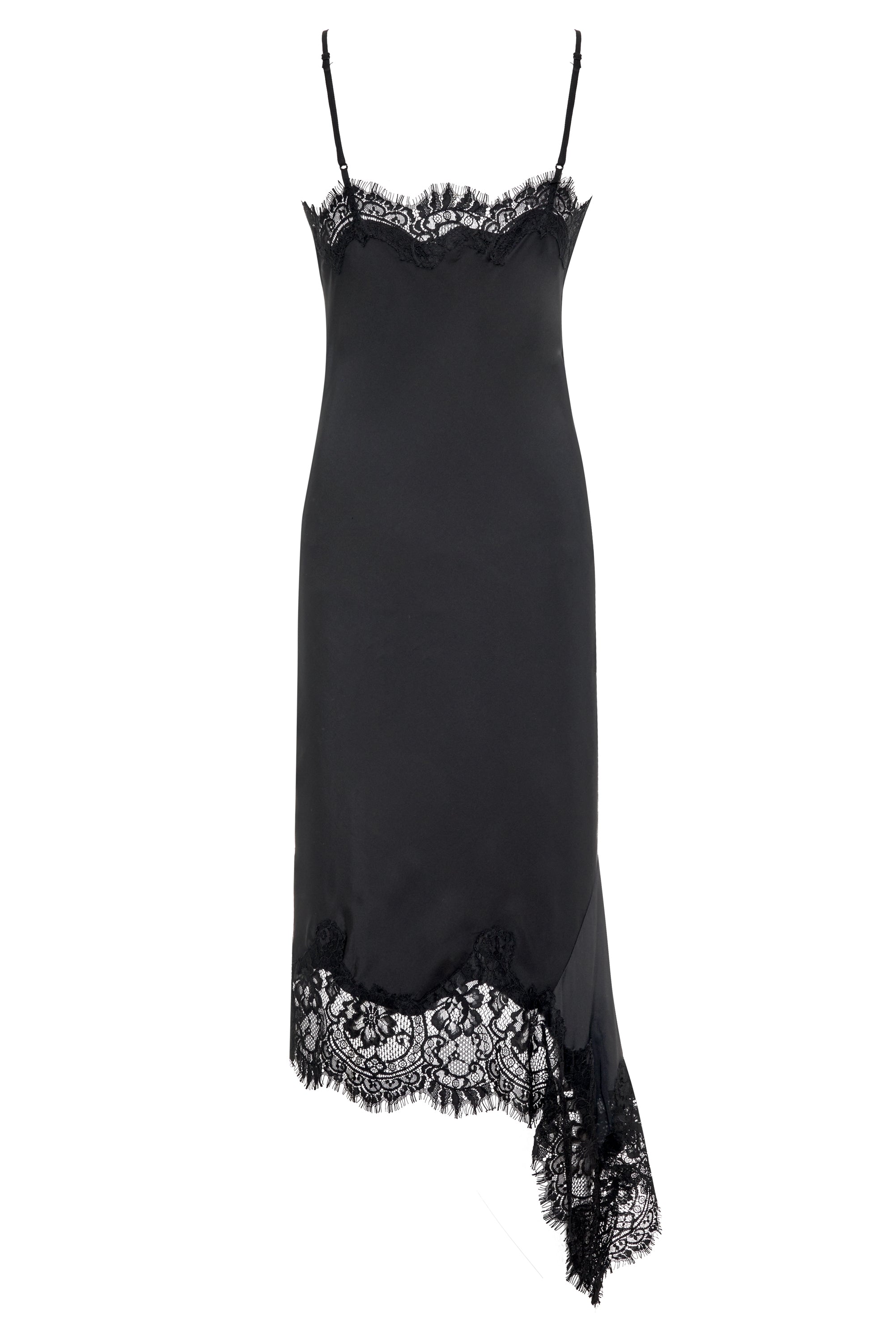 Emma Sheer Bottom Slip Dress - Main Image