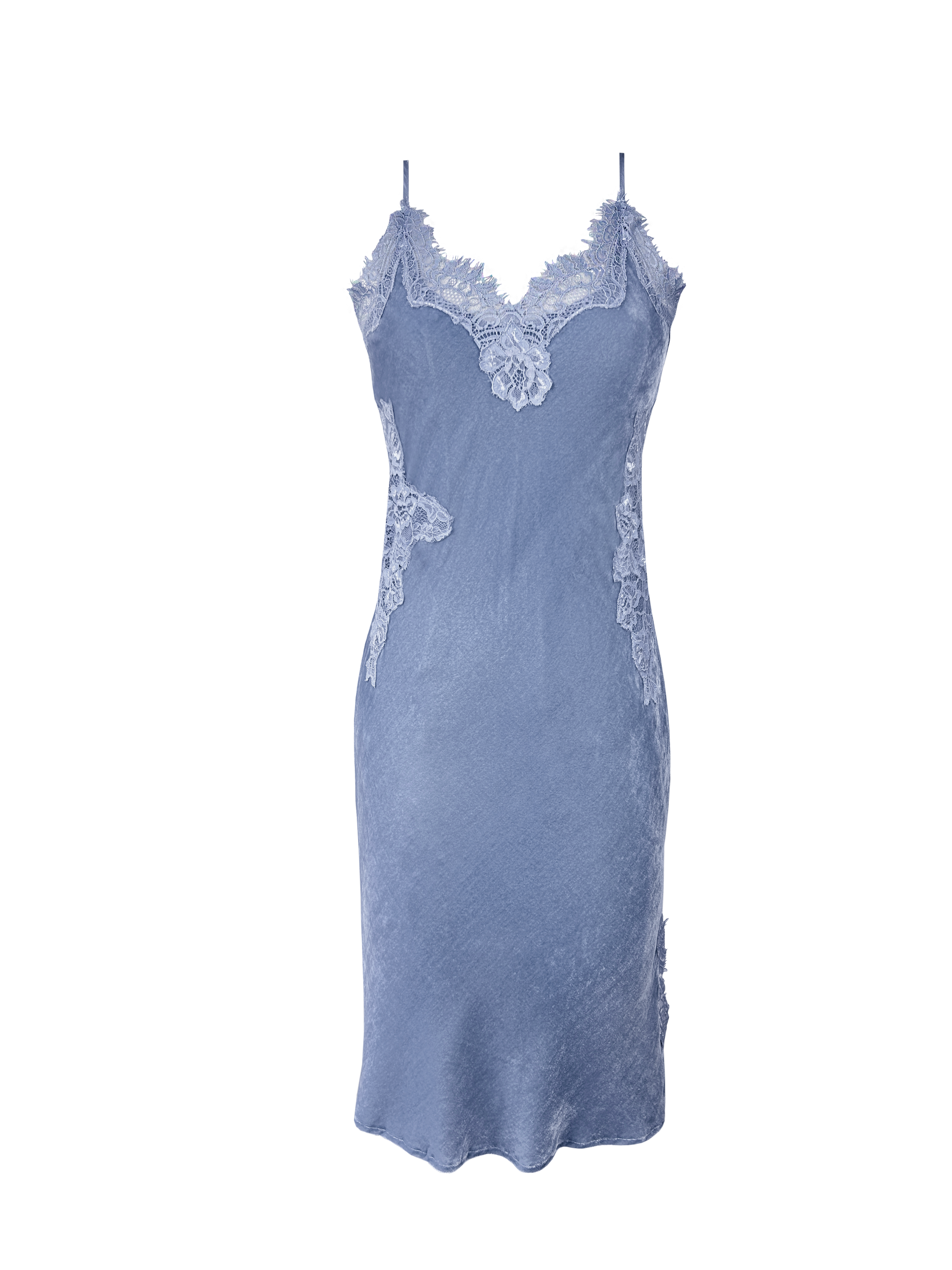 Velvet Brigitte Mid Length Bias Dress