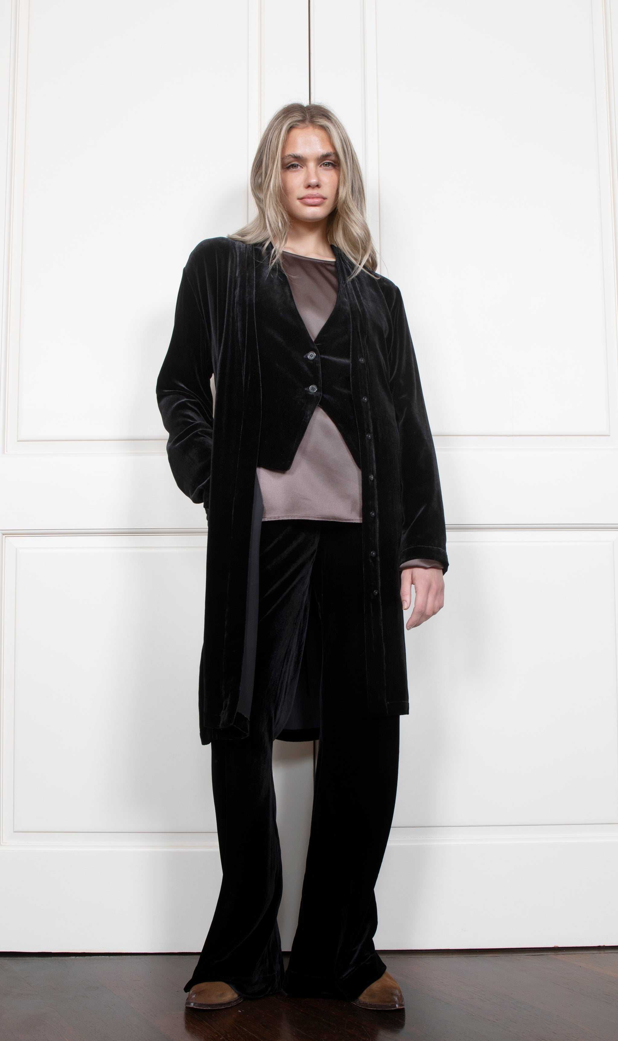 Silk & Velvet Luxe Gold Hawk Clothing Silk & Velvet Luxe Gold Hawk Clothing