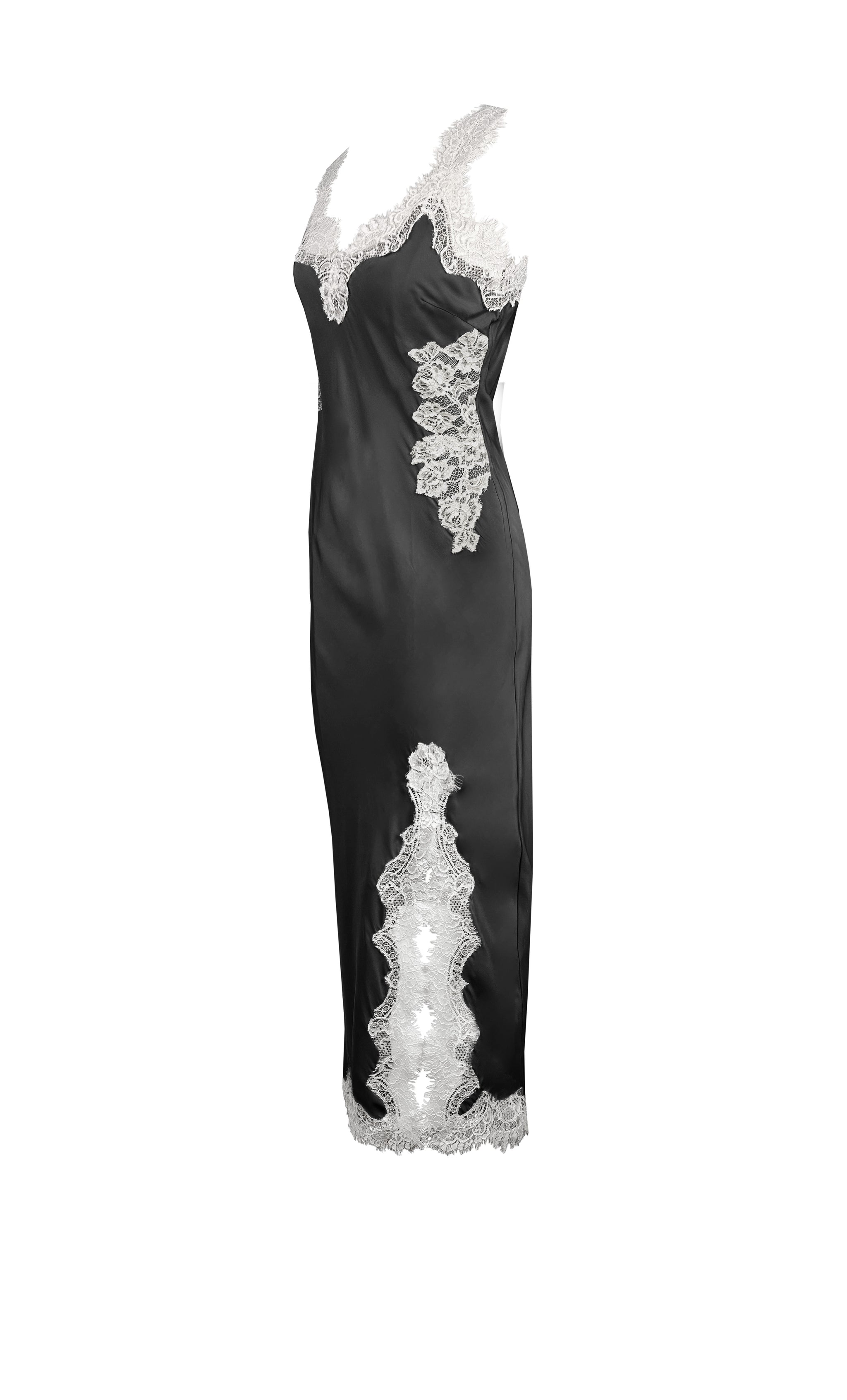 slim fit dress slacks Dress Makaha Black Gold Lei Pua Kalaunu main image 1