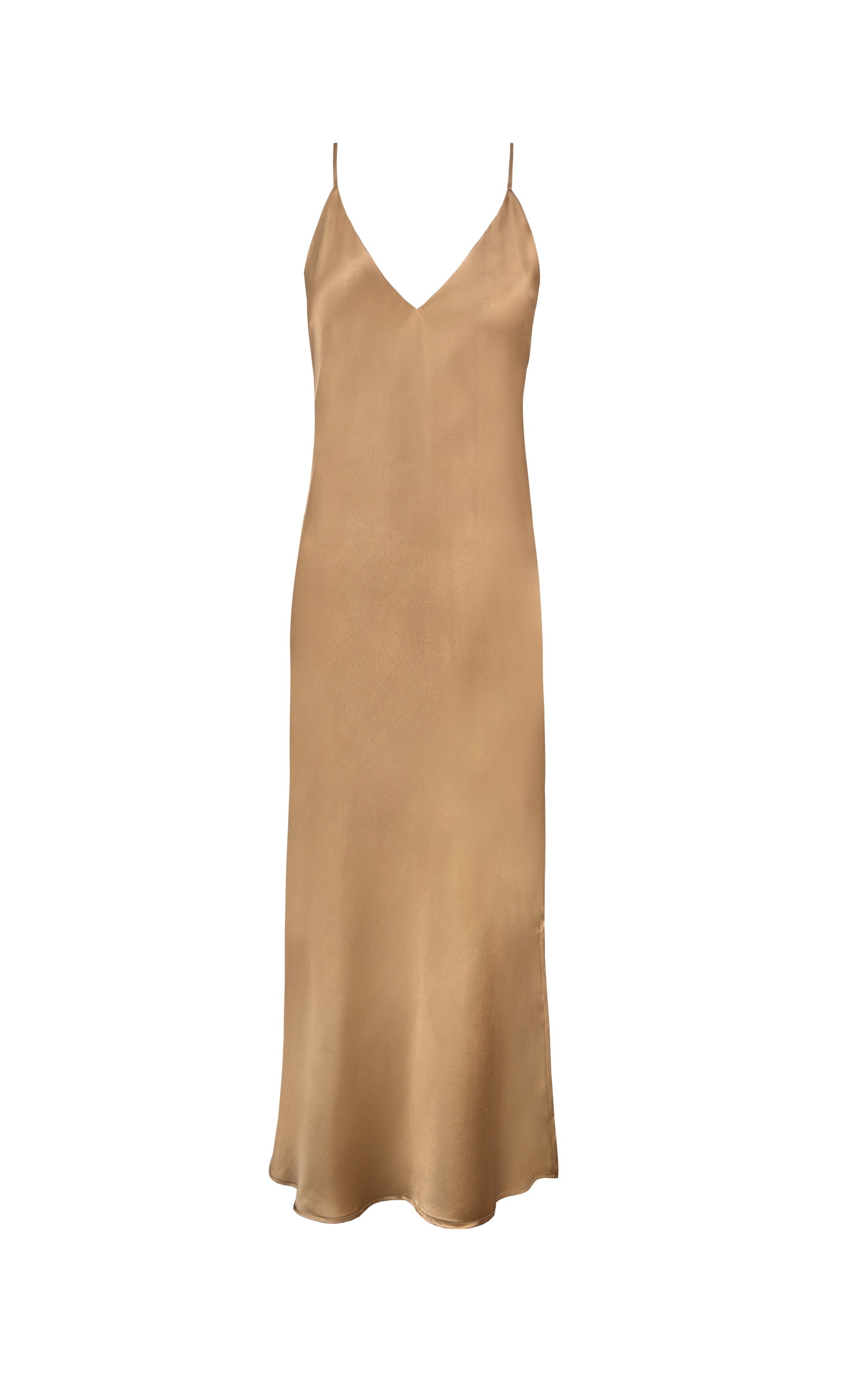 Silk Bias Maxi Dress