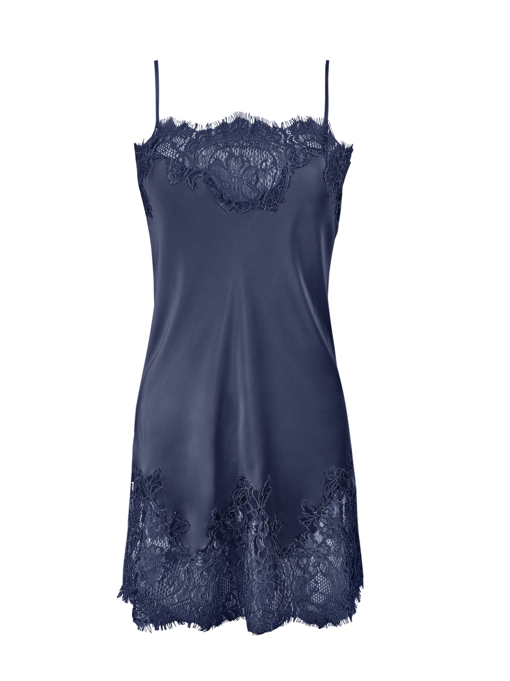 Last One Left! Coco Lace Silk Tunic Navy – Gold Hawk Clothing