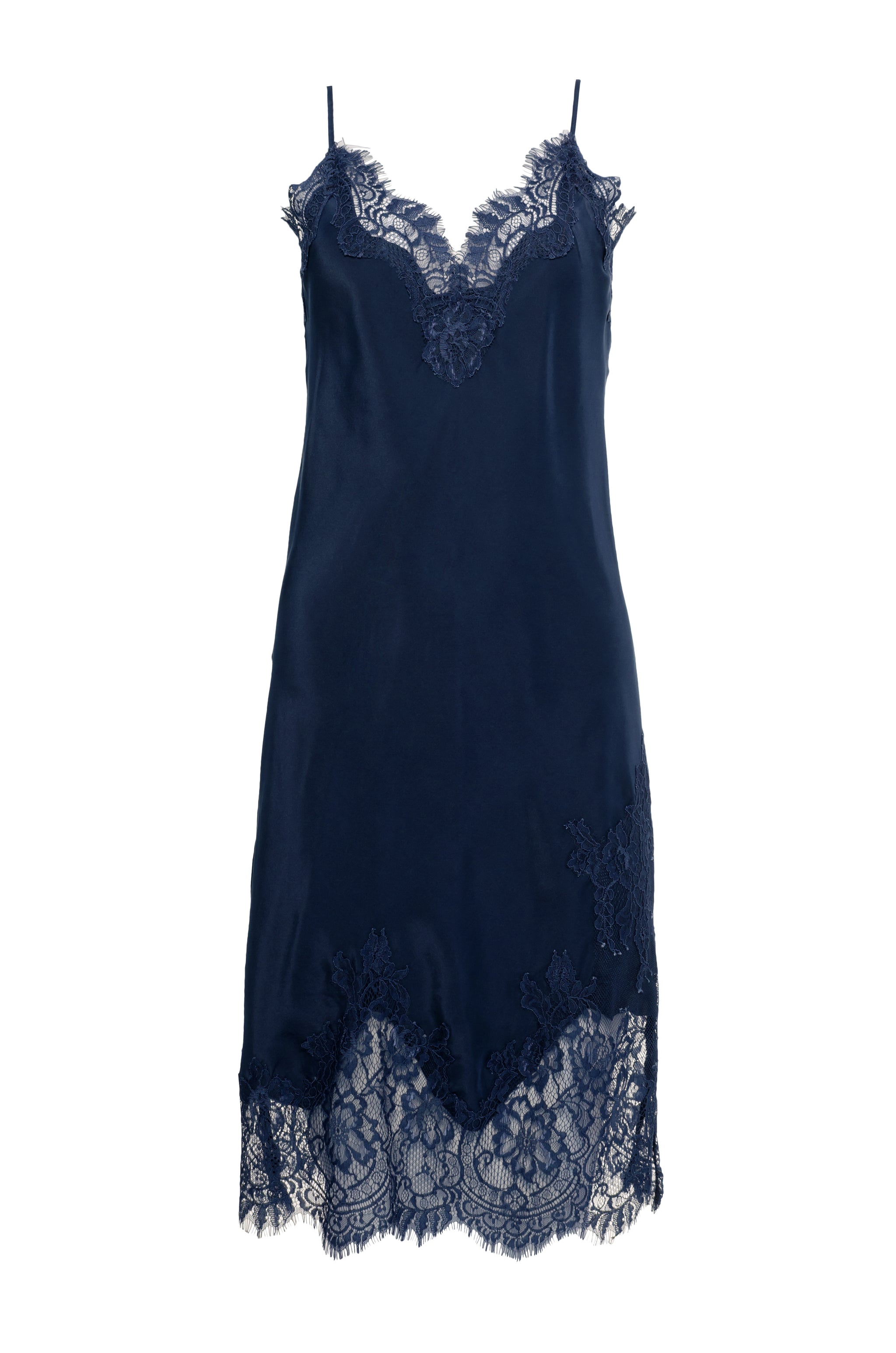 Grace Lace Silk Dress