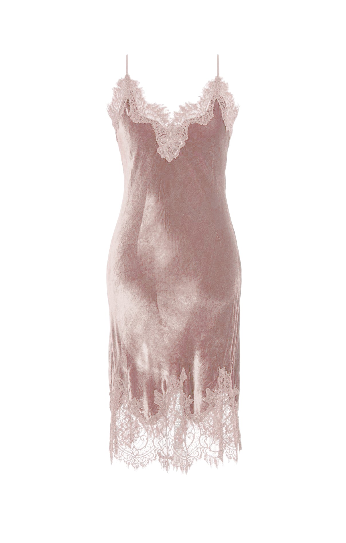 Velvet Coco Lace Dress - Nude Crystal Nude Crystal / S Velvet Coco Lace Dress - Nude Crystal Nude Crystal / S