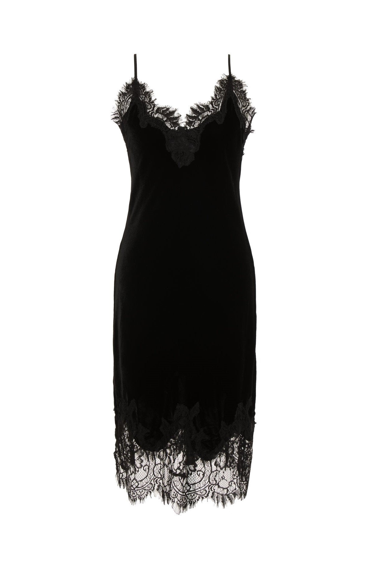 Velvet Coco Lace Dress - Black Black / S Velvet Coco Lace Dress - Black Black / S