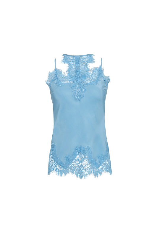 The Zoe Coco Camisole in baby blue.