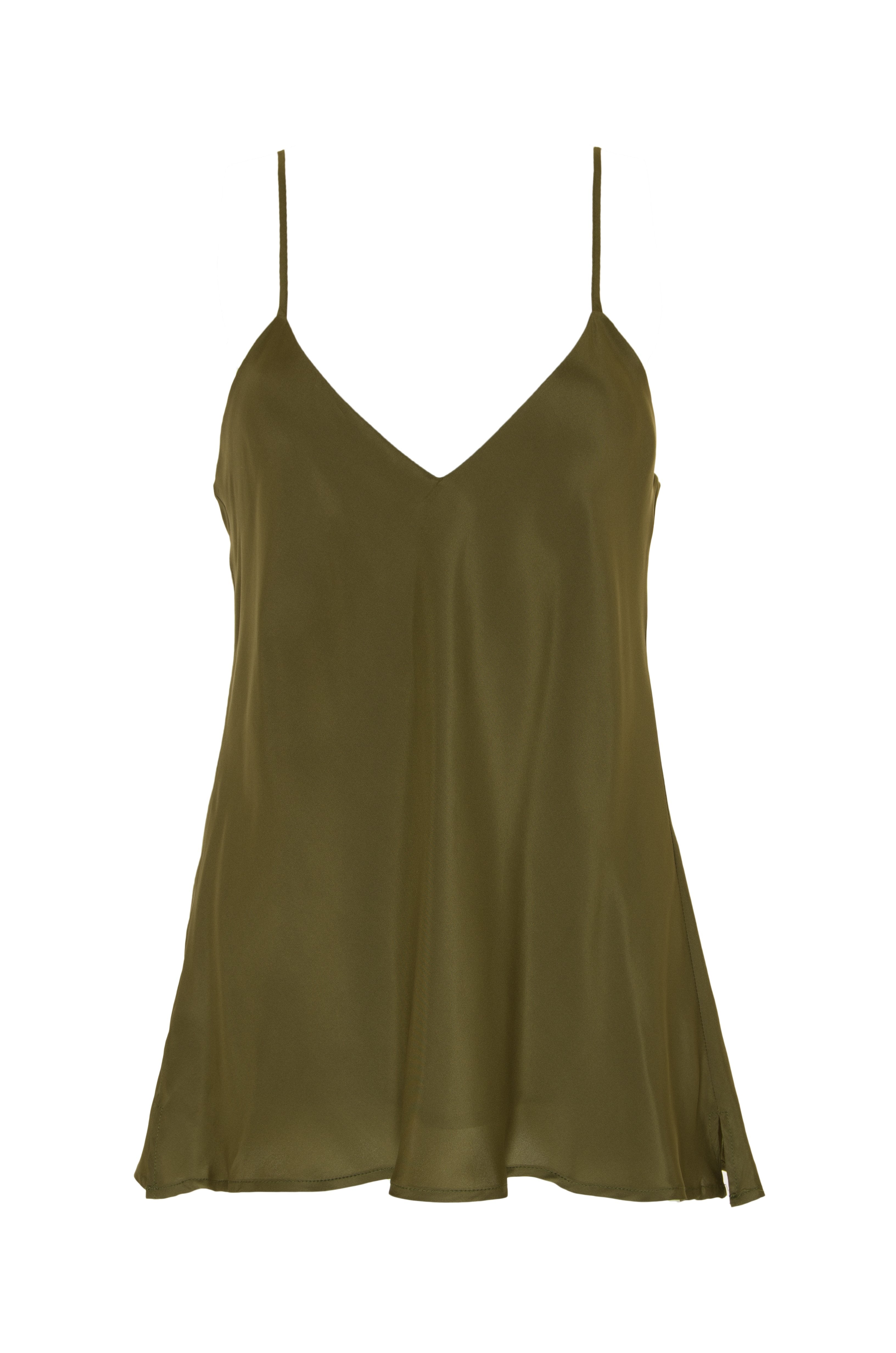 Double Silk Solid Cami – Gold Hawk Clothing