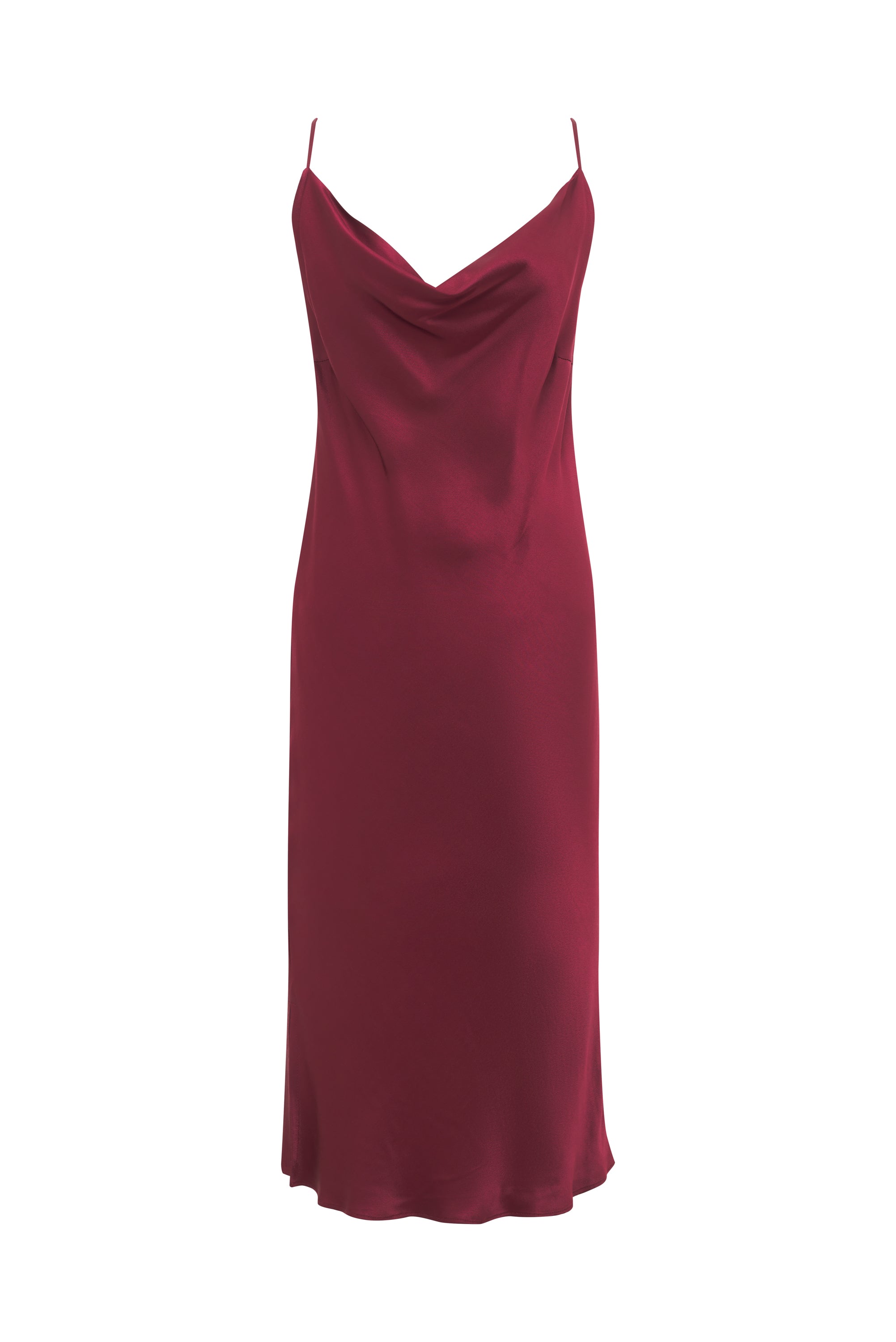 Silvia Cowl Slip Dress Black / XS Silvia Cowl Slip Dress Black / XS