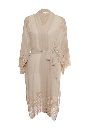Coco Lace Silk Kimono – Gold Hawk Clothing