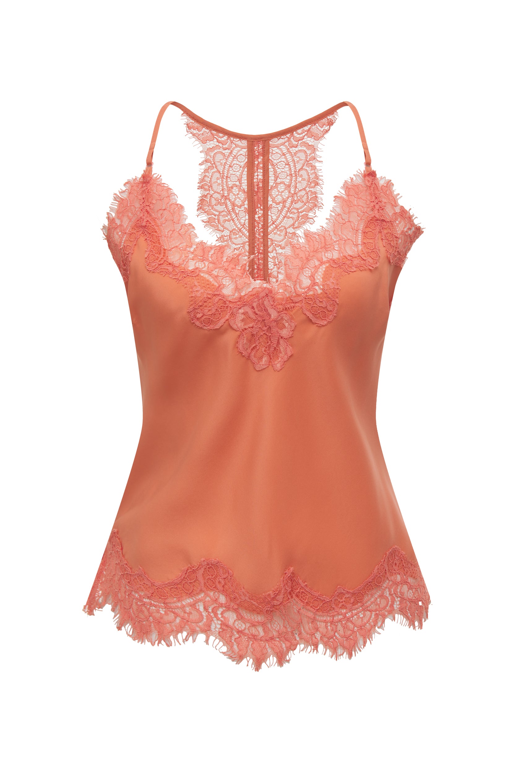 Gold Hawk Floral Lace Camisole - White – October Reign