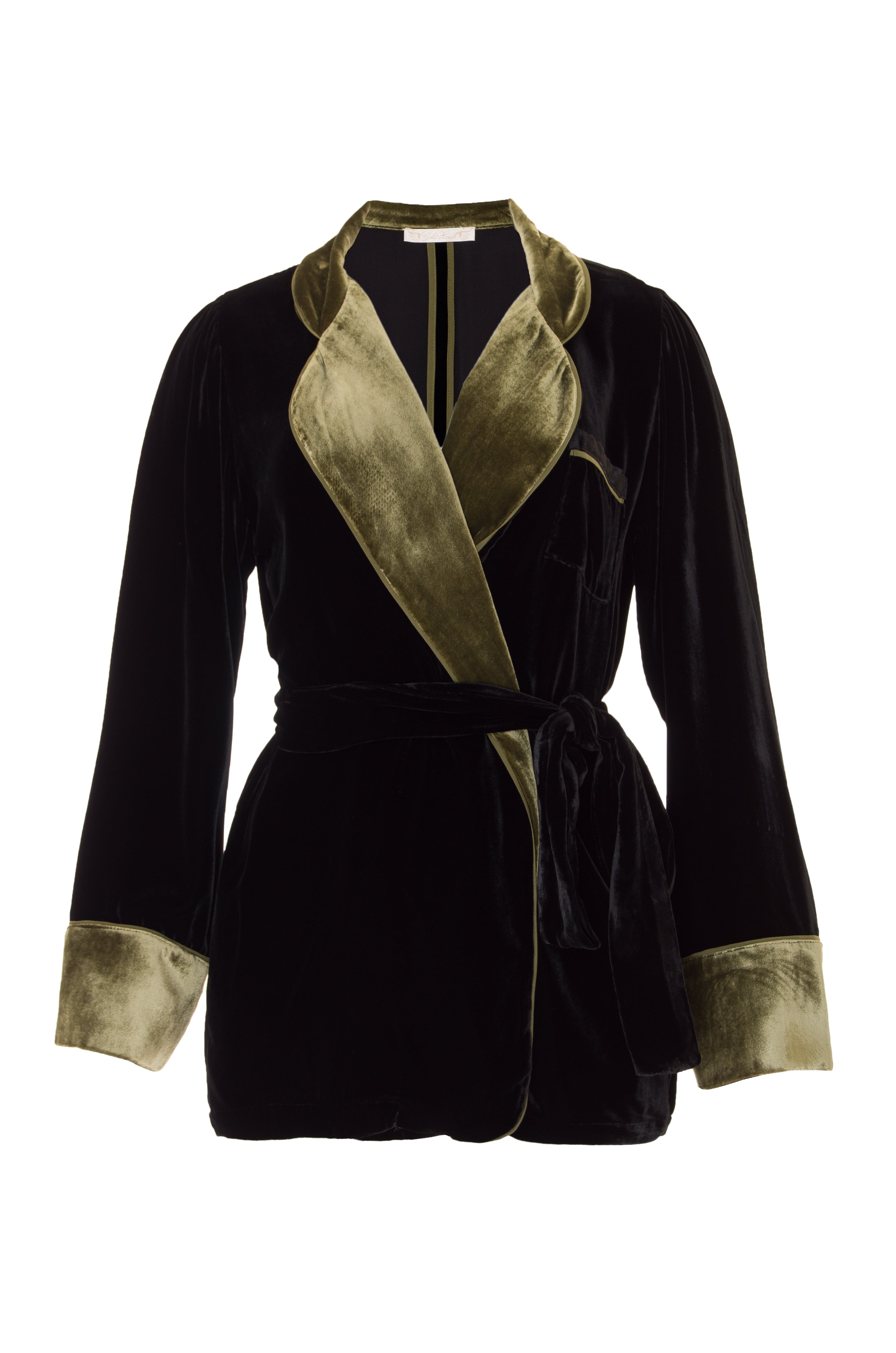 Velvet Robe Blazer – Gold Hawk Clothing